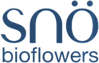 SNÖ BIOFLOWERS logo
