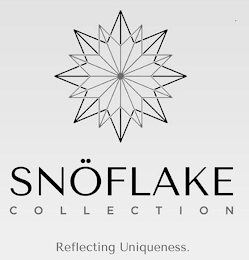 SNÖFLAKE COLLECTION REFLECTING UNIQUENESS. logo
