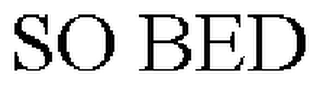 SO BED logo