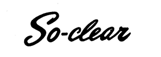 SO-CLEAR logo