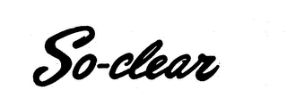SO-CLEAR logo