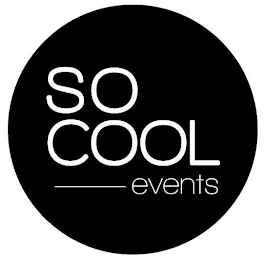 SO COOL EVENTS logo