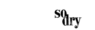 SO DRY logo