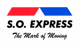 S.O. EXPRESS THE MARK OF MOVING logo