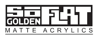 SO FLAT GOLDEN MATTE ACRYLICS logo