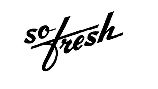 SO FRESH logo