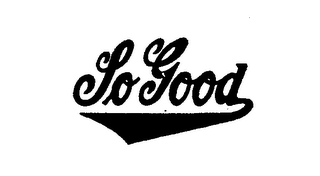 SO GOOD logo