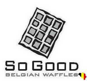 SO GOOD BELGIAN WAFFLES logo
