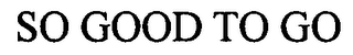 SO GOOD TO GO logo