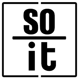 SO IT logo