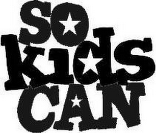 SO KIDS CAN logo