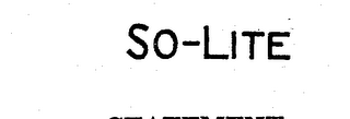 SO-LITE logo