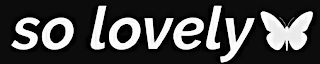 SO LOVELY logo