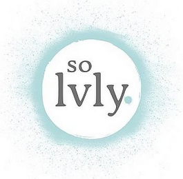 SO LVLY logo