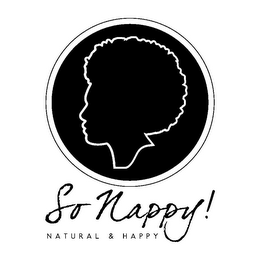 SO NAPPY! NATURAL & HAPPY logo