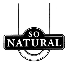 SO NATURAL logo