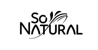 SO NATURAL logo