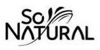 SO NATURAL logo