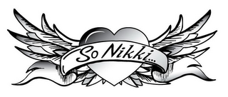 SO NIKKI logo