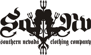 SO NV SOUTHERN NEVADA CLOTHING COMPANY logo