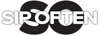 SO SIP OFTEN logo