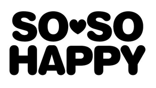 SO SO HAPPY logo