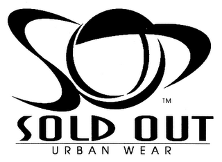 SO SOLD OUT URBAN WEAR logo