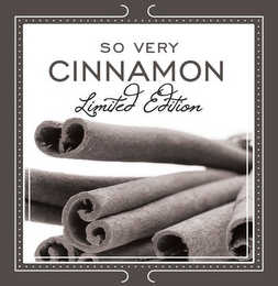 SO VERY CINNAMON LIMITED EDITION logo