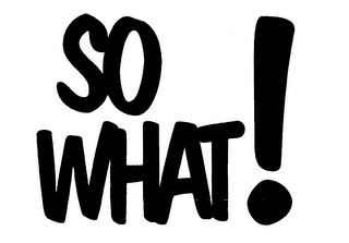 SO WHAT! logo