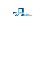 SOA CENTER FOR CERTIFIED ACTUARIAL ANALYSTS logo