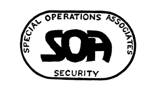 SOA SPECIAL OPERATIONS ASSOCIATES SECURITY logo