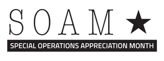 SOAM SPECIAL OPERATIONS APPRECIATION MONTH logo