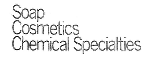 SOAP COSMETICS CHEMICAL SPECIALTIES logo