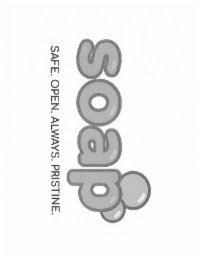 SOAP SAFE. OPEN. ALWAYS. PRISTINE. logo