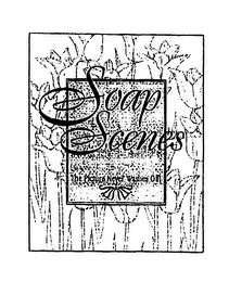 SOAP SCENES THE PICTURE NEVER WASHES OFF logo