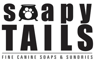 SOAPY TAILS FINE CANINE SOAPS & SUNDRIES logo