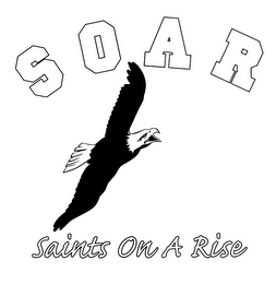 SOAR SAINTS ON A RISE logo