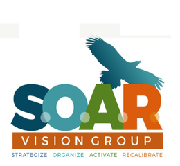 S.O.A.R. VISION GROUP STRATEGIZE ORGANIZE ACTIVATE RECALIBRATE logo