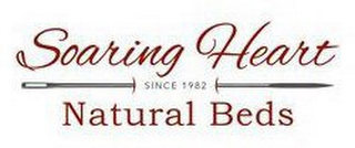 SOARING HEART SINCE 1982 NATURAL BEDS logo