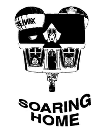 SOARING HOME REMAX TEAM BALLOONING logo