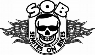 SOB SEMITES ON BIKES logo
