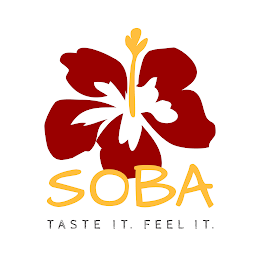 SOBA TASTE IT. FEEL IT. logo