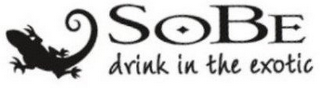 SOBE DRINK IN THE EXOTIC logo