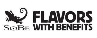 SOBE FLAVORS WITH BENEFITS logo