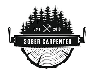 SOBER CARPENTER EST 2019 logo