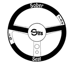 SOBER IN THE SEAT SITS logo