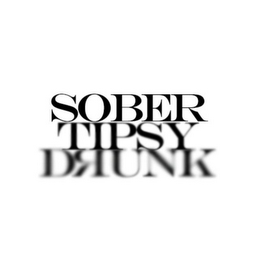 SOBER TIPSY DRUNK logo