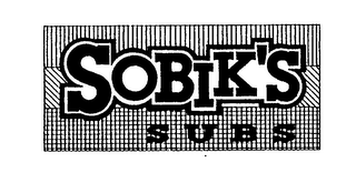 SOBIK'S SUBS logo