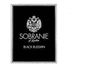 SOBRANIE OF LONDON BLACK RUSSIAN logo