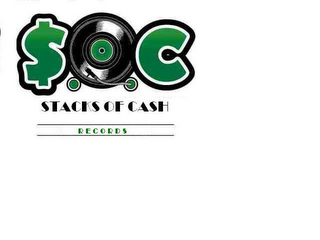 SOC STACKS OF CASH RECORDS logo